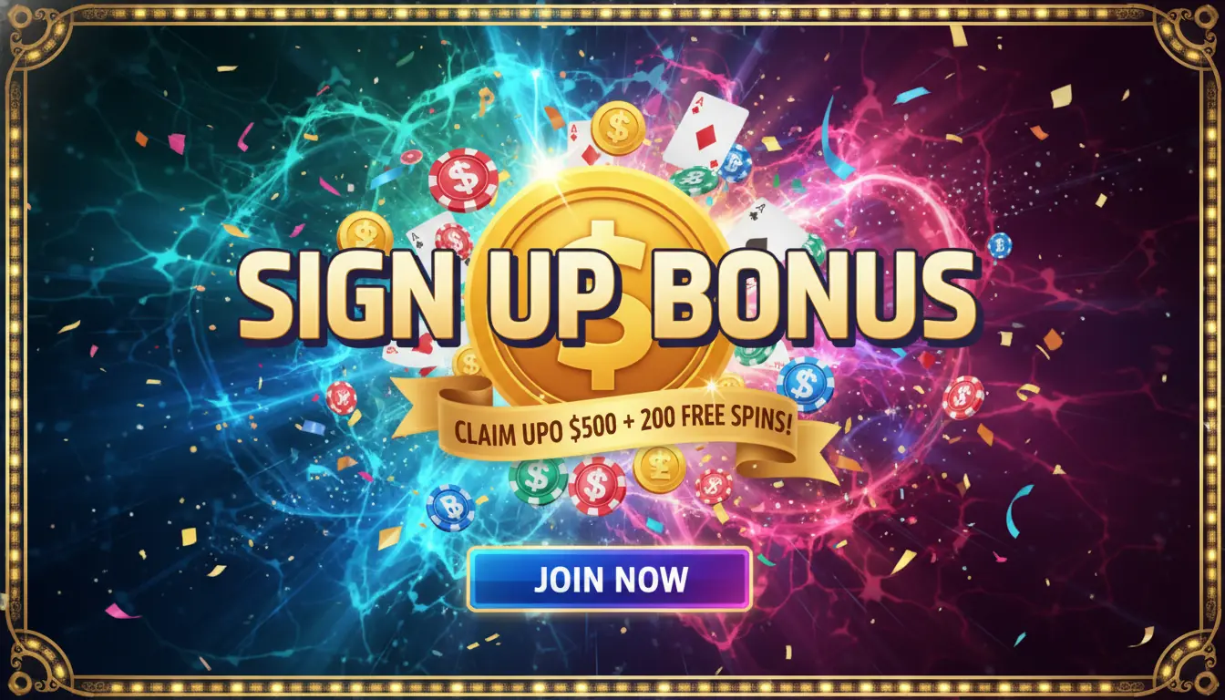The Vic sign up bonus